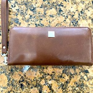 New Rachel Cruze Brown Leather Wallet